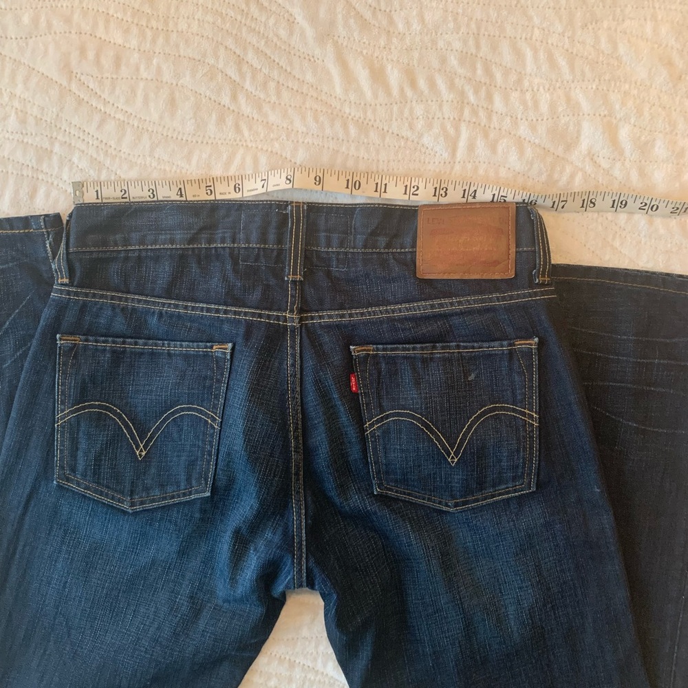 Levi 511 skinny jeans size 34 dark wash